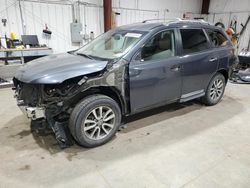 Salvage cars for sale at Billings, MT auction: 2013 Nissan Pathfinder S