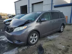 Salvage cars for sale at Windsor, NJ auction: 2011 Toyota Sienna LE