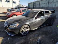 Salvage cars for sale at Albuquerque, NM auction: 2016 Mercedes-Benz E 350