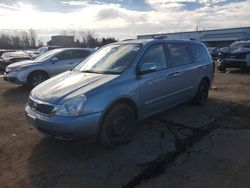 Salvage cars for sale at New Britain, CT auction: 2012 KIA Sedona LX