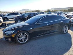 Salvage cars for sale at Las Vegas, NV auction: 2013 Tesla Model S