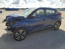 Nissan salvage cars for sale: 2018 Nissan Kicks S