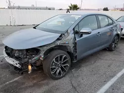 Salvage cars for sale at Van Nuys, CA auction: 2020 Toyota Corolla SE