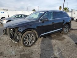 Salvage cars for sale at Van Nuys, CA auction: 2017 Audi Q7 Premium Plus