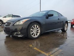 Salvage cars for sale at Grand Prairie, TX auction: 2014 Infiniti Q60 Journey