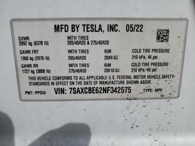 2022 Tesla Model X