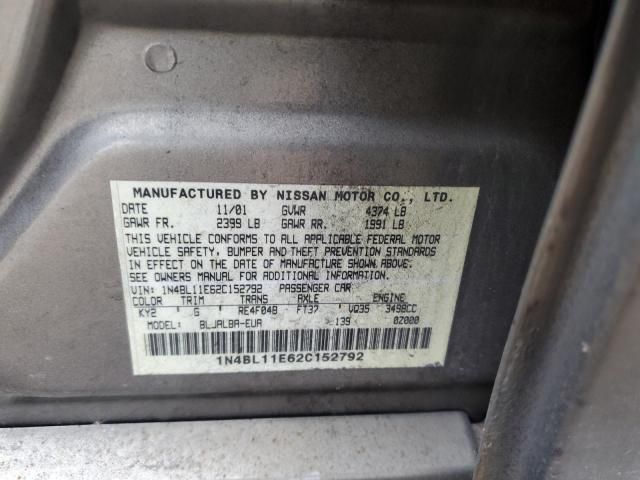 2002 Nissan Altima SE