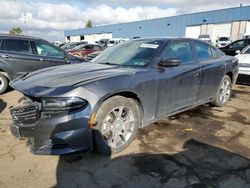 Salvage cars for sale from Copart Woodhaven, MI: 2017 Dodge Charger SE