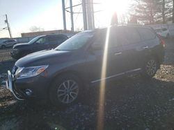 Salvage cars for sale at Windsor, NJ auction: 2014 Nissan Pathfinder S