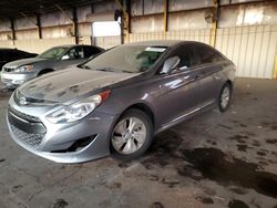 Salvage cars for sale at Phoenix, AZ auction: 2015 Hyundai Sonata Hybrid