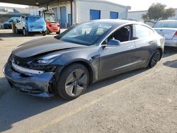 Salvage cars for sale at Hayward, CA auction: 2018 Tesla Model 3