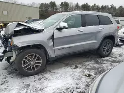 2018 Jeep Grand Cherokee Limited en venta en Exeter, RI