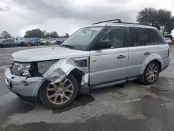 Land Rover salvage cars for sale: 2008 Land Rover Range Rover Sport HSE