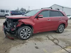 Salvage cars for sale at Nampa, ID auction: 2015 KIA Sorento SX