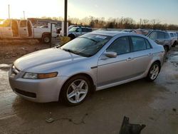 Salvage cars for sale at Louisville, KY auction: 2005 Acura TL