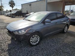 Salvage cars for sale at Riverview, FL auction: 2020 Hyundai Accent SE