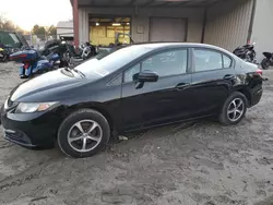 Salvage cars for sale at Seaford, DE auction: 2015 Honda Civic SE