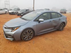 Salvage cars for sale at China Grove, NC auction: 2020 Toyota Corolla SE