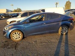 Salvage cars for sale at North Las Vegas, NV auction: 2016 Hyundai Elantra SE