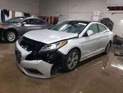 Salvage cars for sale at Elgin, IL auction: 2016 Hyundai Sonata Hybrid