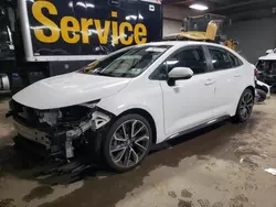 Salvage cars for sale at Elgin, IL auction: 2022 Toyota Corolla SE