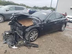 Salvage cars for sale at Apopka, FL auction: 2017 Infiniti Q50 Premium