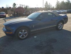 Ford salvage cars for sale: 2007 Ford Mustang