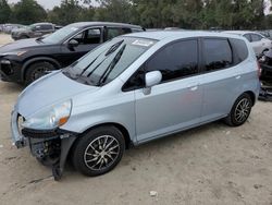 Salvage cars for sale from Copart Ocala, FL: 2007 Honda FIT