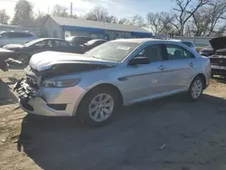 Salvage cars for sale at Wichita, KS auction: 2011 Ford Taurus SE