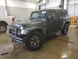 Jeep salvage cars for sale: 2008 Jeep Wrangler Unlimited Sahara