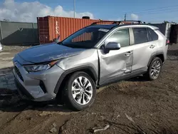 Toyota salvage cars for sale: 2021 Toyota Rav4 XLE Premium