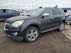 Salvage cars for sale from Copart Woodhaven, MI: 2011 Chevrolet Equinox LTZ