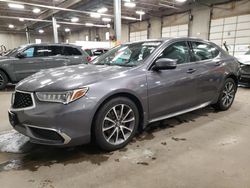 Salvage cars for sale from Copart Blaine, MN: 2018 Acura TLX Tech