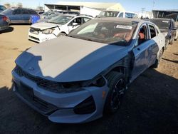 Salvage cars for sale at Brighton, CO auction: 2021 KIA K5 GT Line