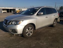 Nissan salvage cars for sale: 2017 Nissan Pathfinder S