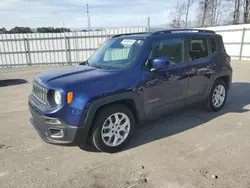 Vehiculos salvage en venta de Copart Dunn, NC: 2017 Jeep Renegade Latitude