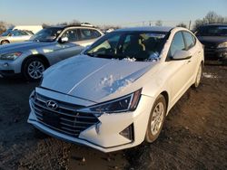 Salvage cars for sale at Hillsborough, NJ auction: 2019 Hyundai Elantra SE