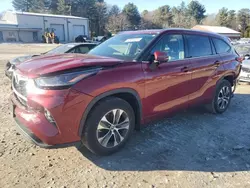 Salvage cars for sale from Copart Mendon, MA: 2021 Toyota Highlander XLE