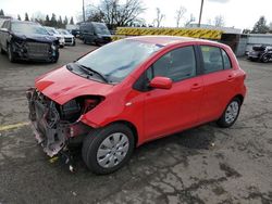 Salvage cars for sale at Woodburn, OR auction: 2011 Toyota Yaris