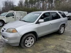 Acura salvage cars for sale: 2005 Acura MDX Touring