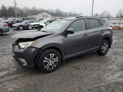 Salvage cars for sale at York Haven, PA auction: 2017 Toyota Rav4 LE