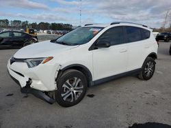 Salvage cars for sale at Dunn, NC auction: 2016 Toyota Rav4 LE