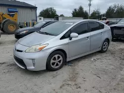 Salvage cars for sale at Midway, FL auction: 2012 Toyota Prius