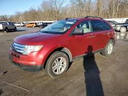 Salvage cars for sale from Copart Ellwood City, PA: 2007 Ford Edge SE