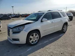 Salvage cars for sale at Indianapolis, IN auction: 2013 GMC Acadia Denali