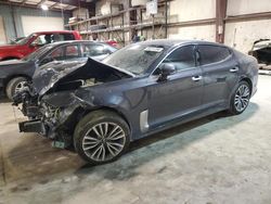 Salvage cars for sale at Eldridge, IA auction: 2019 KIA Stinger