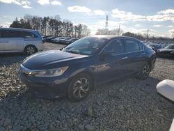 Salvage cars for sale from Copart Mebane, NC: 2017 Honda Accord LX