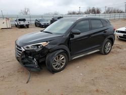 Salvage cars for sale at Oklahoma City, OK auction: 2017 Hyundai Tucson Limited