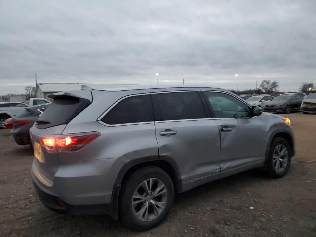 2015 Toyota Highlander XLE