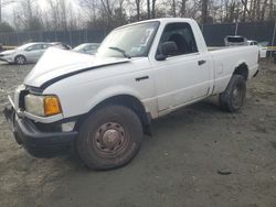 Salvage cars for sale from Copart Waldorf, MD: 2003 Ford Ranger